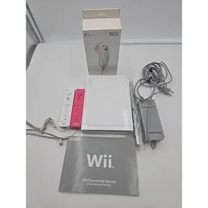 Nintendo Wii Game Console Package White