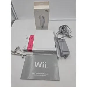 Nintendo Wii Game Console Package White