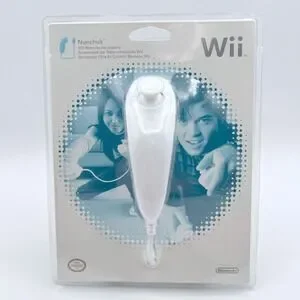 Nintendo Wii Nunchuk White Remote Controller Accessory OEM NIB