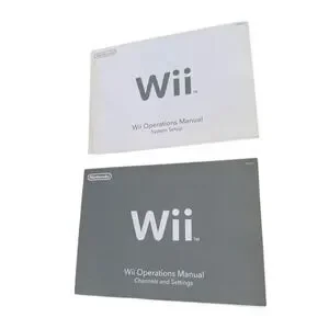 Nintendo Wii Operations Manuals System Setup & Channels Settings