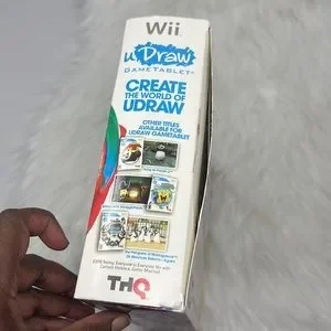 Nintendo Wii UDraw Game Tablet With UDraw Studio Instant Artist Black 6” X 4”