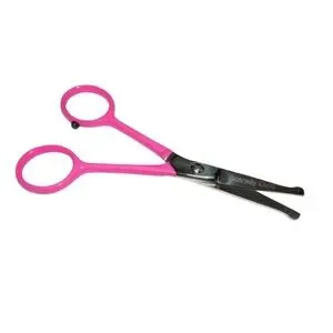 NIP Scaredy Cut Tiny Trim Ball-Tipped Dog Cat & Small Pet Grooming Scissor