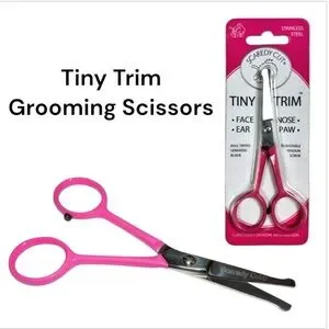 NIP Scaredy Cut Tiny Trim Ball-Tipped Dog Cat & Small Pet Grooming Scissor