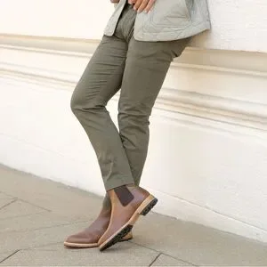 Nisolo Marco All Weather Brown Leather Chelsea Boots Size 12.5