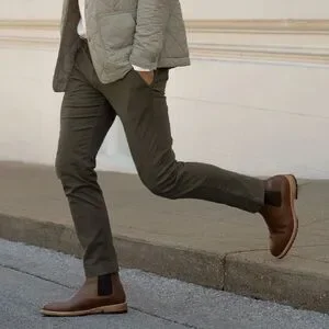 Nisolo Marco All Weather Brown Leather Chelsea Boots Size 12.5