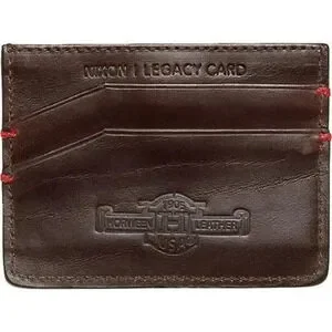 Nixon Legacy Card Wallet Dark Brown