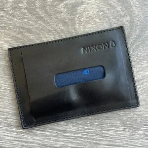 Nixon Stealth Slim Card Wallet Black