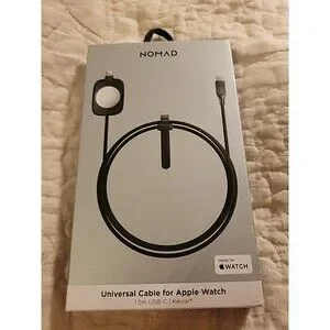 Nomad Universal Cable for Apple Watch Black Carbide 1.5m USB-C with Kevlar