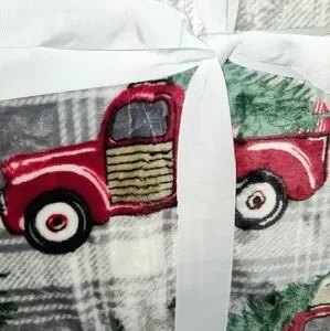 NORTH POLE TRADING CO. LITTLE RED TRUCK THROW