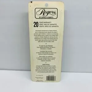 NOS Replacement 4 Pc. Dinner Forks Rogers By Stanley Roberts VERONA Stainless