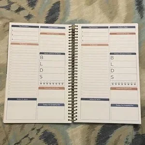 Notes Goals And To-Do's Spiral Bounds To Do Book - Celestial