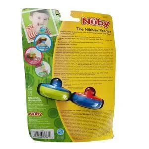 Nuby First Solids The Nibbler Feeder 2 Pack