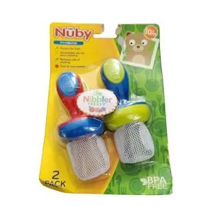 Nuby First Solids The Nibbler Feeder 2 Pack