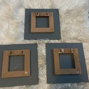 Nursery Decor Safari Animal Mirrors Wall Art Set Of 3