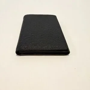 NWOT Dooney & Bourke Trifold Wallet Black Leather $117.00 Made In USA