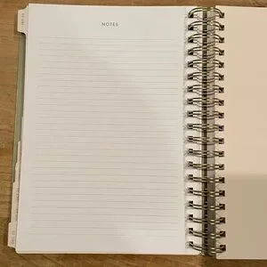 NWOT Fringe 2025/2026 Floral Weekly And Monthly Planner 8 X 10