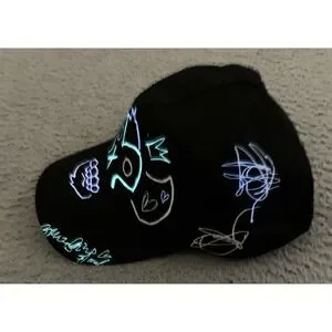 NWOT Jinx Hat Arcane Hat Official League Of Legends Hat Glow In The Dark Cap