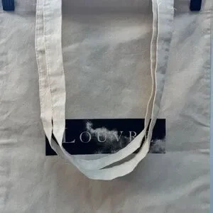 NWOT Louvre Museum Tote - Natural - OS
