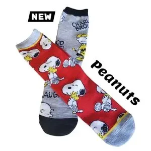 NWOT Peanuts Snoopy and Woodstock Socks & Charlie Brown Socks