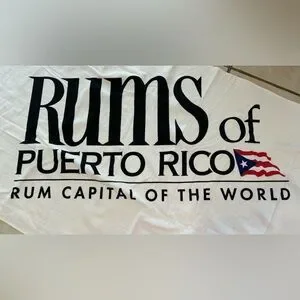 NWOT RUMS OF PUERTO RICO Beach Towel 
