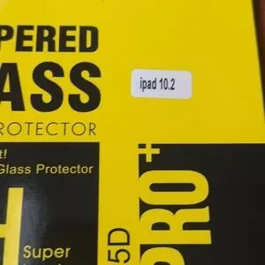 NWOT Tempered Glass Screen Protector IPad 10.2 Tablet
