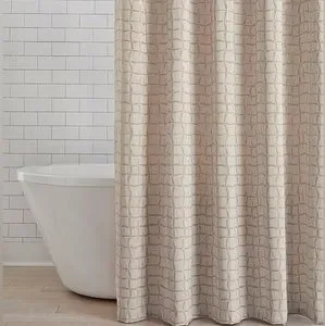 NWT $69 Luxury Hotel Cachet Shower Curtain