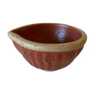 NWT Anthropologie Small Stone Textured Mixing Bowl