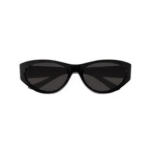 NWT BALENCIAGA SUNGLASSES BLACK WOMEN OVAL EYEWEAR BALENSIAGA