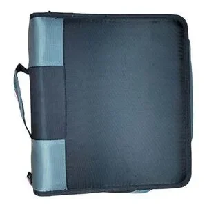 NWT Case-It School Binder 2 In 1 Dual Ring Binder 3" Capacity Strap Pencil Case
