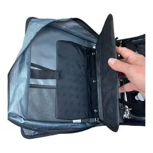 NWT Case-It School Binder 2 In 1 Dual Ring Binder 3" Capacity Strap Pencil Case