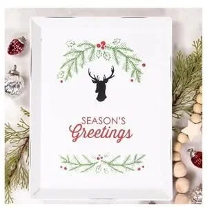 NWT Chalk Couture 8.5 X 11 “Season's Greetings" Transfer