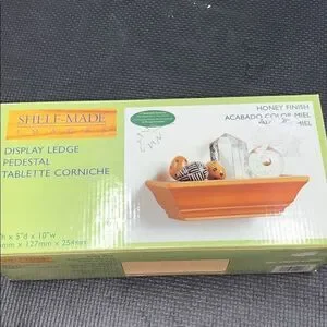 NWT Display Ledge w/ Honey Finish