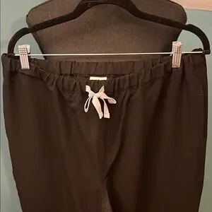 NWT Figs Pisco Basic Pants Technical Collection In Black Size XL