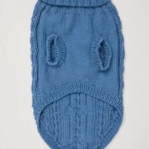 NWT FP X French Knot Cable Knit Dog Sweater