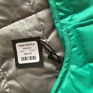 NWT FP X Ware Of The Dog Colorblock Puffer
