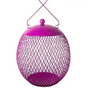 NWT- Globe Bird Feeder - Red