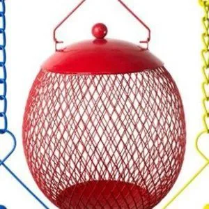 NWT- Globe Bird Feeder - Red