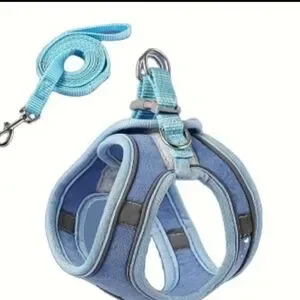 NWT - Harness Vest & Leash - Reflective *HP*