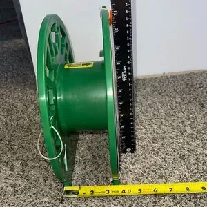 NWT Hercules Wind-up HOSE REEL Only - Plastic (HOSE NOT INCLUDED)