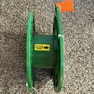 NWT Hercules Wind-up HOSE REEL Only - Plastic (HOSE NOT INCLUDED)