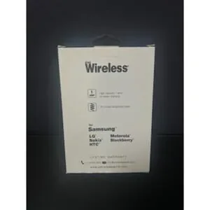 NWT- Just Wireless Mobile Charger For Motorola RAZR - Black
