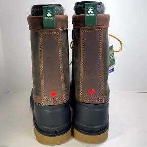NWT KAMIK Men’s William Waterproof Three-Season Snow Boots Size 12