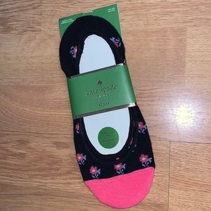 NWT Kate Spade New York Non Slip Heel Liner Socks