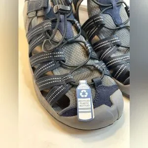 NWT KEEN Men’s Drift Creek H2 Closed To Water Sandals Size Us 9 EU 42 Navy Grey
