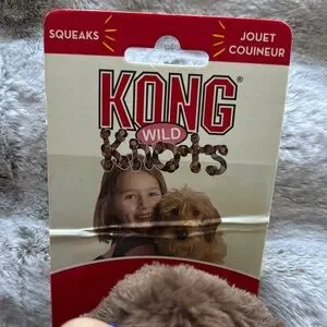 NWT KONG Wild Knots Brown Bear Plush Toy