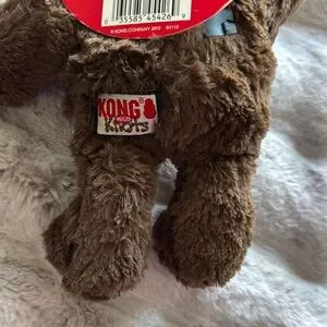 NWT KONG Wild Knots Brown Bear Plush Toy