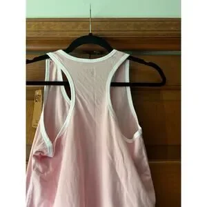 NWT Lazy One Girl's Go To Bed No Prob Llama Tank Top Sleeveless Pink Size S