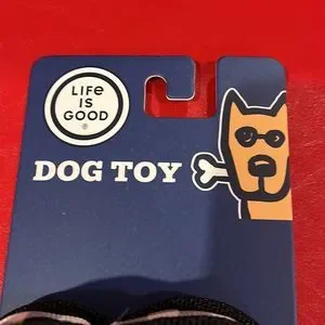 NWT Life Is Good Dog Toy