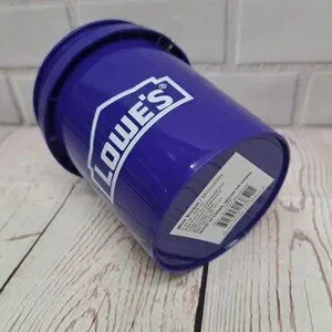 NWT Lowe's Mini Bucket Minature Paint Pail 0.5-Quart BPA-Free 4in Tall