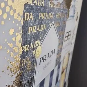 NWT Luxury Canvas Wall Decor Louis Vuitton Prada Balenciaga